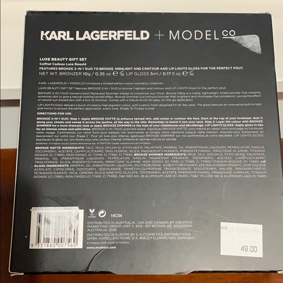 Makeup | Nwt Karl Lagerfeld Model Co Beauty Gift Set | Poshmark